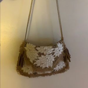 Anthropologie clutch/crossover bag